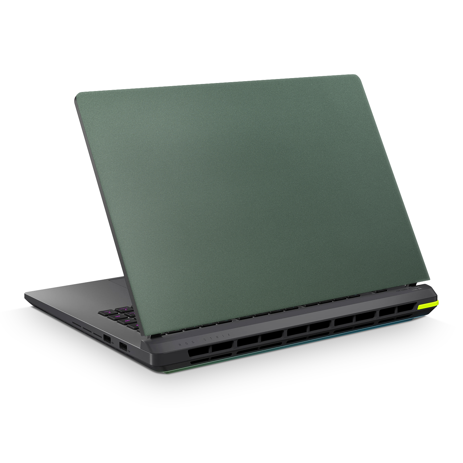Asus ROG Strix G16 2025 Essentials Matte Green Metallic Skin Wrap Cover