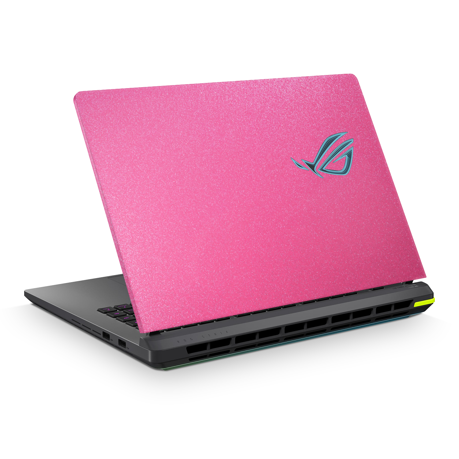 Asus Rog Strix G16 2025 Essentials Pink Glitterbomb Skin Wrap Cover