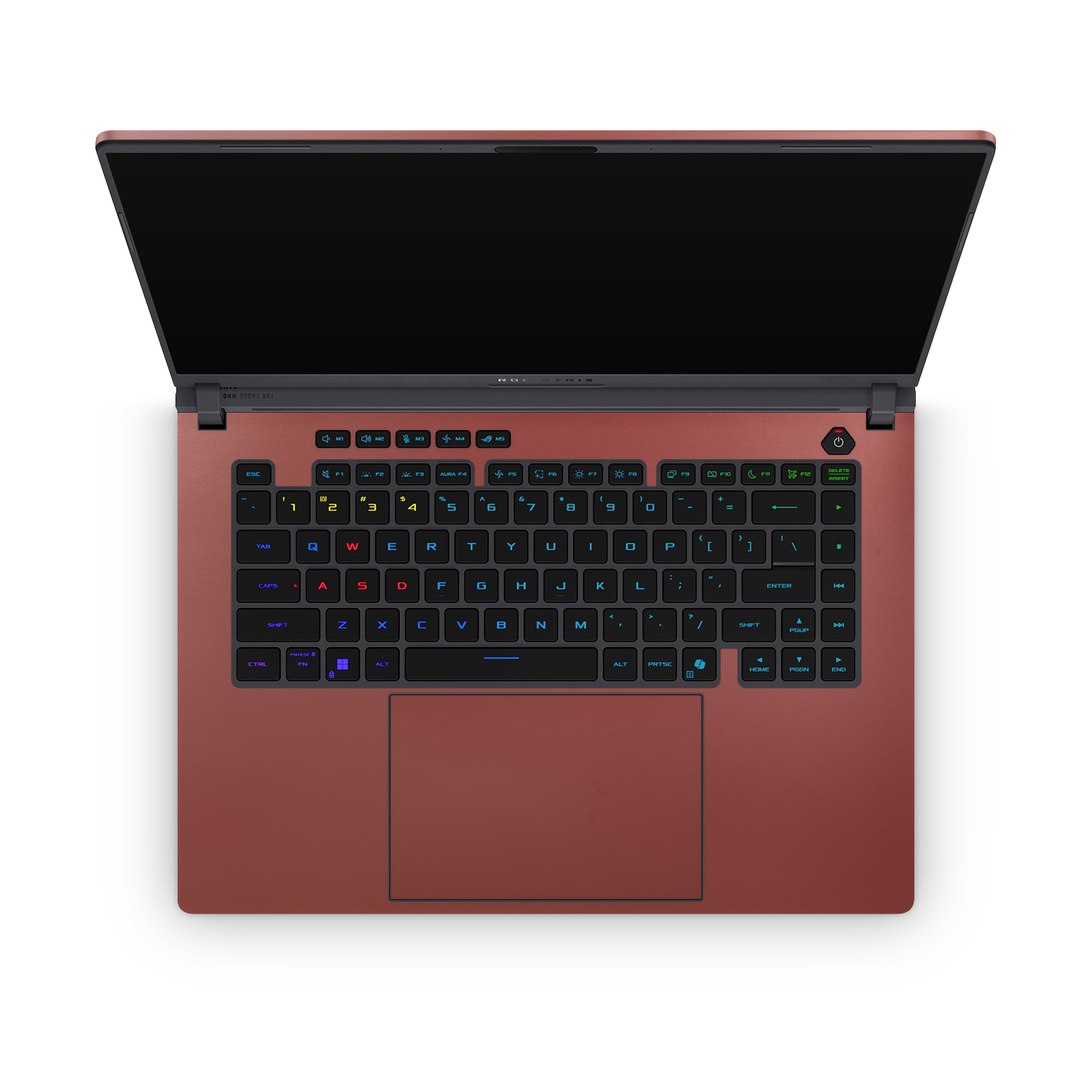 Asus ROG Strix G16 2025 Professional Interior Vampire Red Skin Wrap Cover