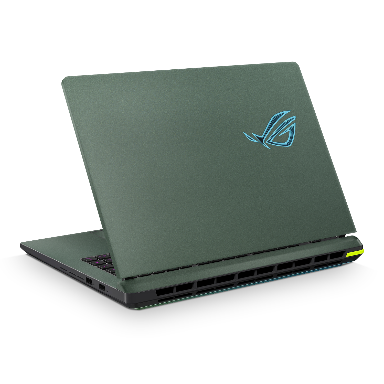 Asus ROG Strix G16 2025 Professional Matte Green Metallic Skin Wrap Cover
