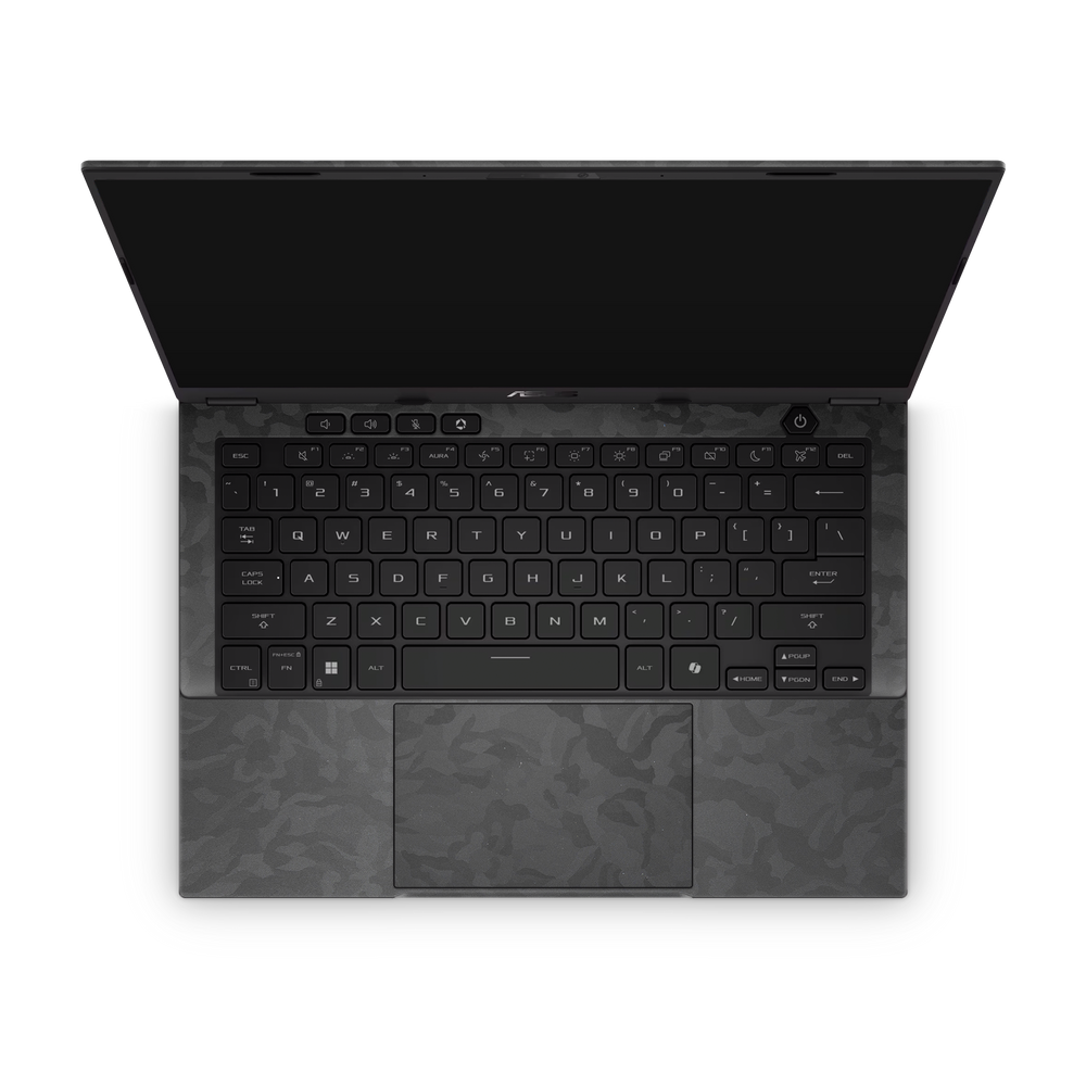 Asus Tuf A14 2024 Professional Interior Black Camo Skin Wrap Cover
