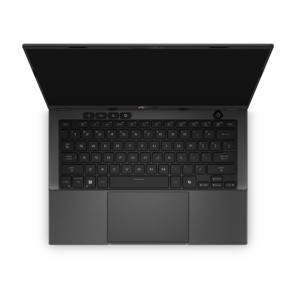 Asus Tuf A14 2024 Professional Interior Black Matrix Skin Wrap Cover