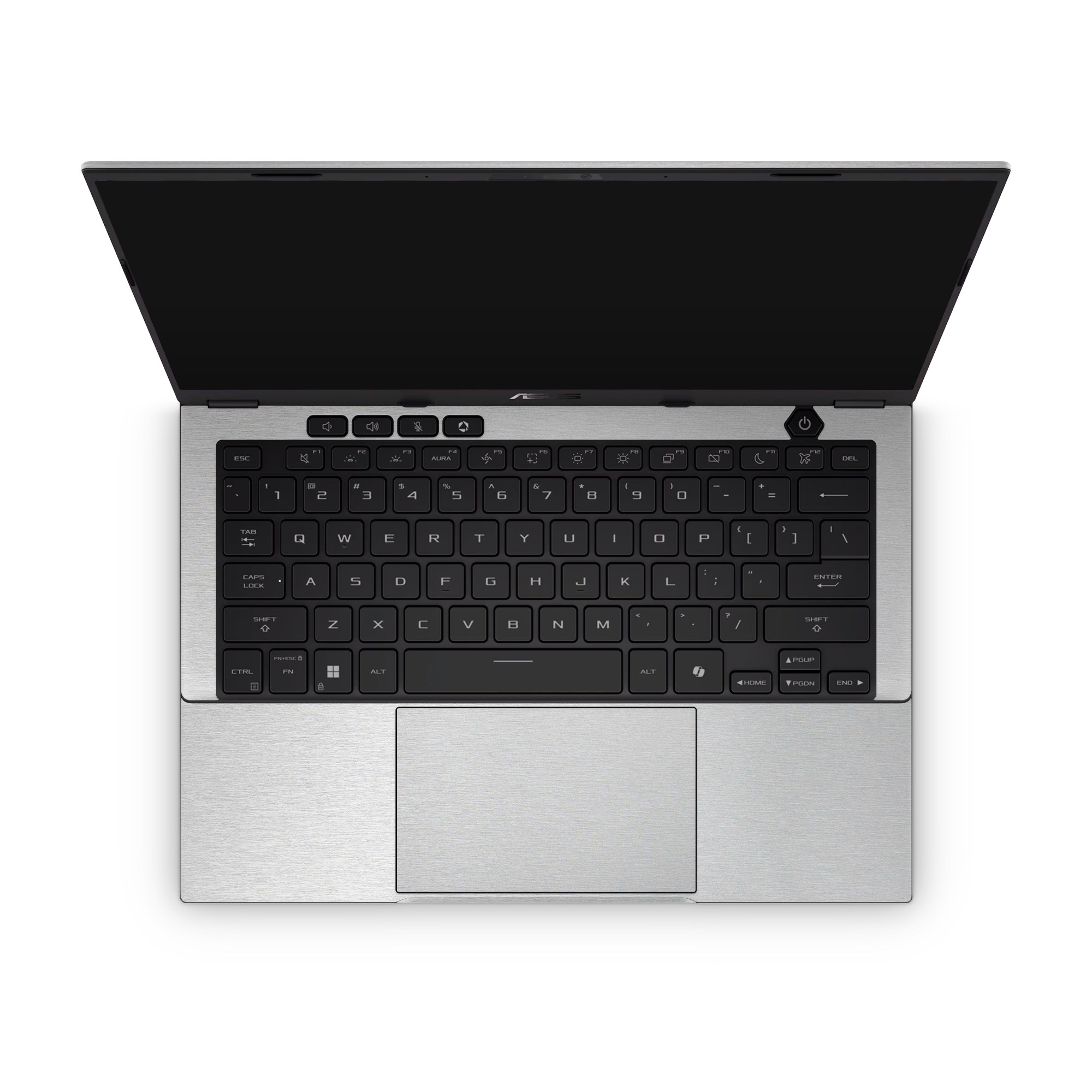Asus Tuf A14 2024 Professional Interior Brushed Aluminum Skin Wrap Cover