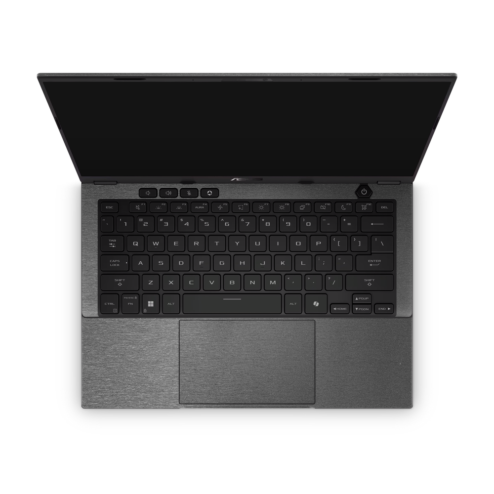 Asus Tuf A14 2024 Professional Interior Brushed Black Skin Wrap Cover