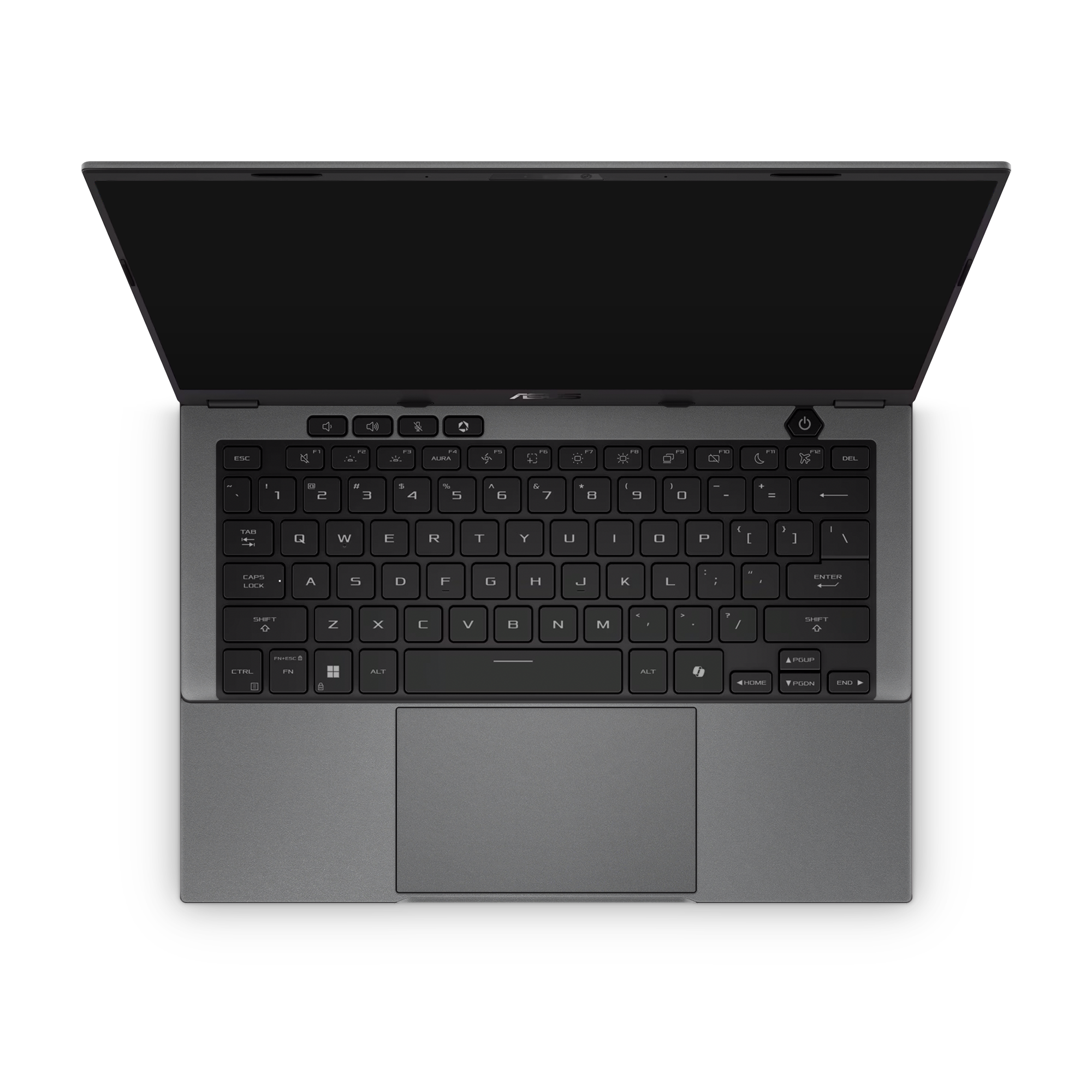 Asus Tuf A14 2024 Professional Interior Charcoal Grey Skin Wrap Cover