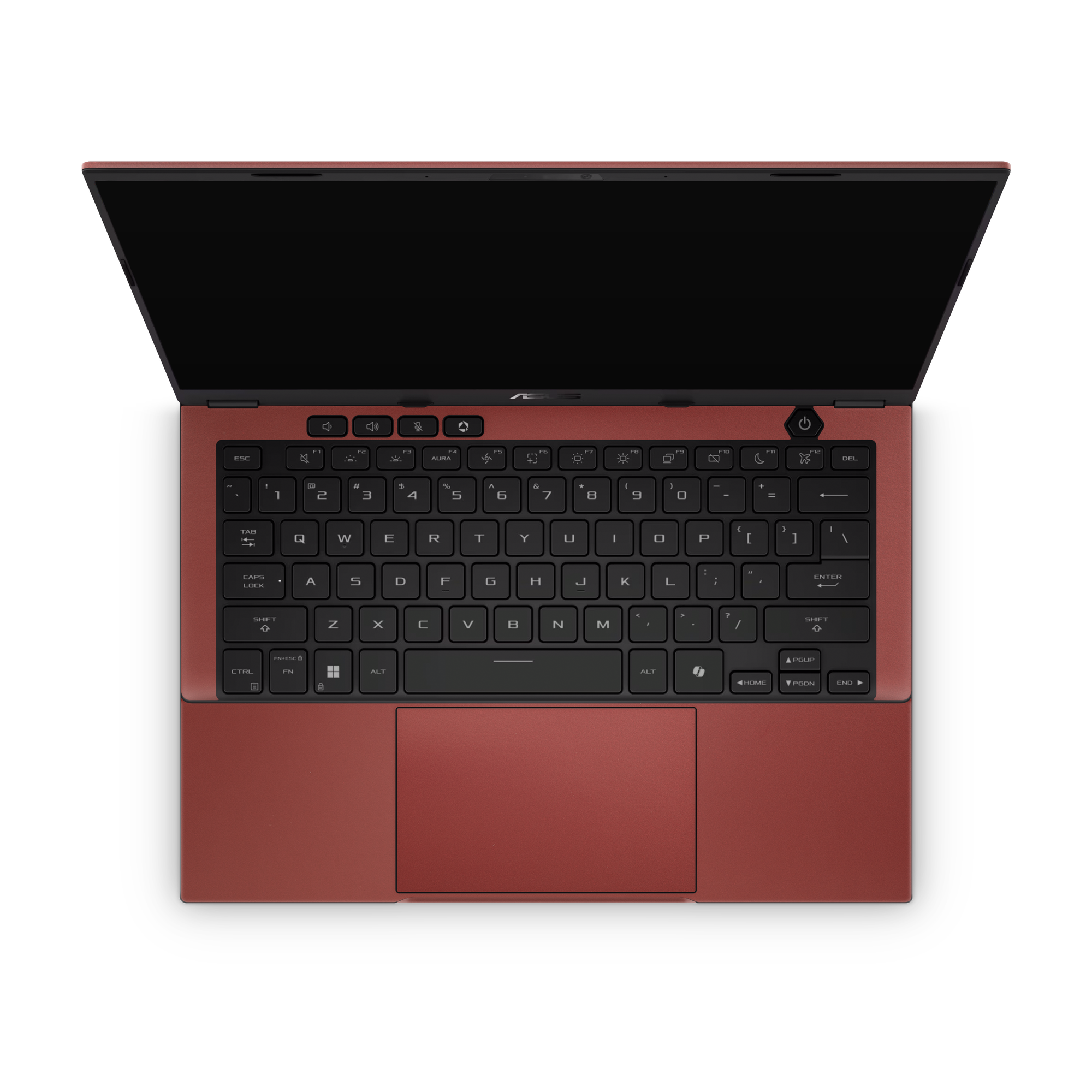 Asus TUF A14 2024 Professional Interior Vampire Red Skin Wrap Cover