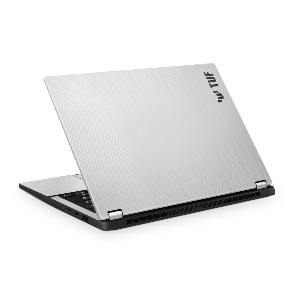 Asus Tuf A14 2024 Professional White Carbon Fiber Skin Wrap Cover