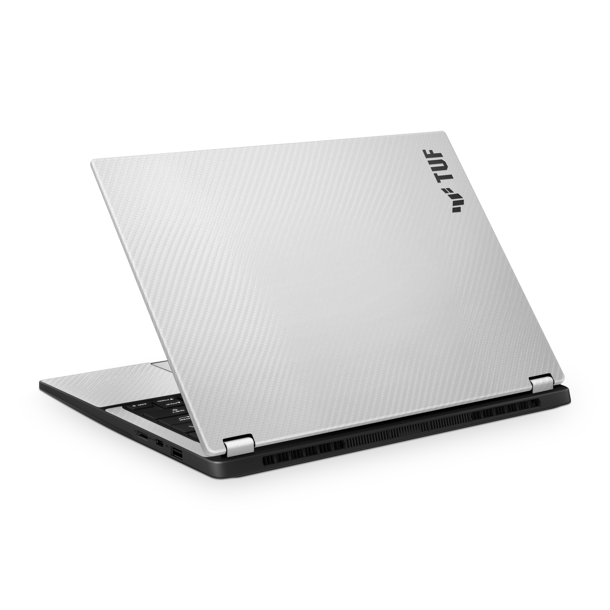 Asus Tuf A14 2024 Professional White Carbon Fiber Skin Wrap Cover