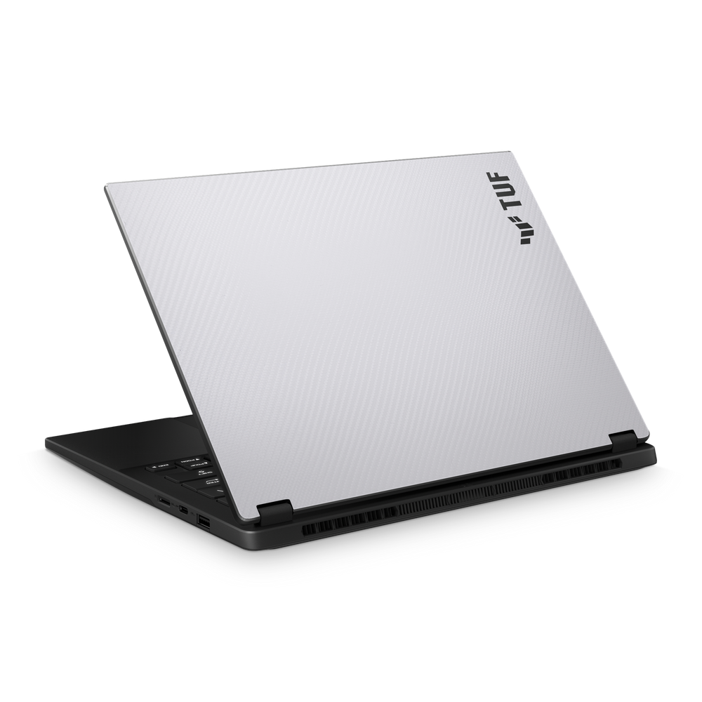 Asus TUF A14 2026 Essentials White Carbon Fiber Skin Wrap Cover