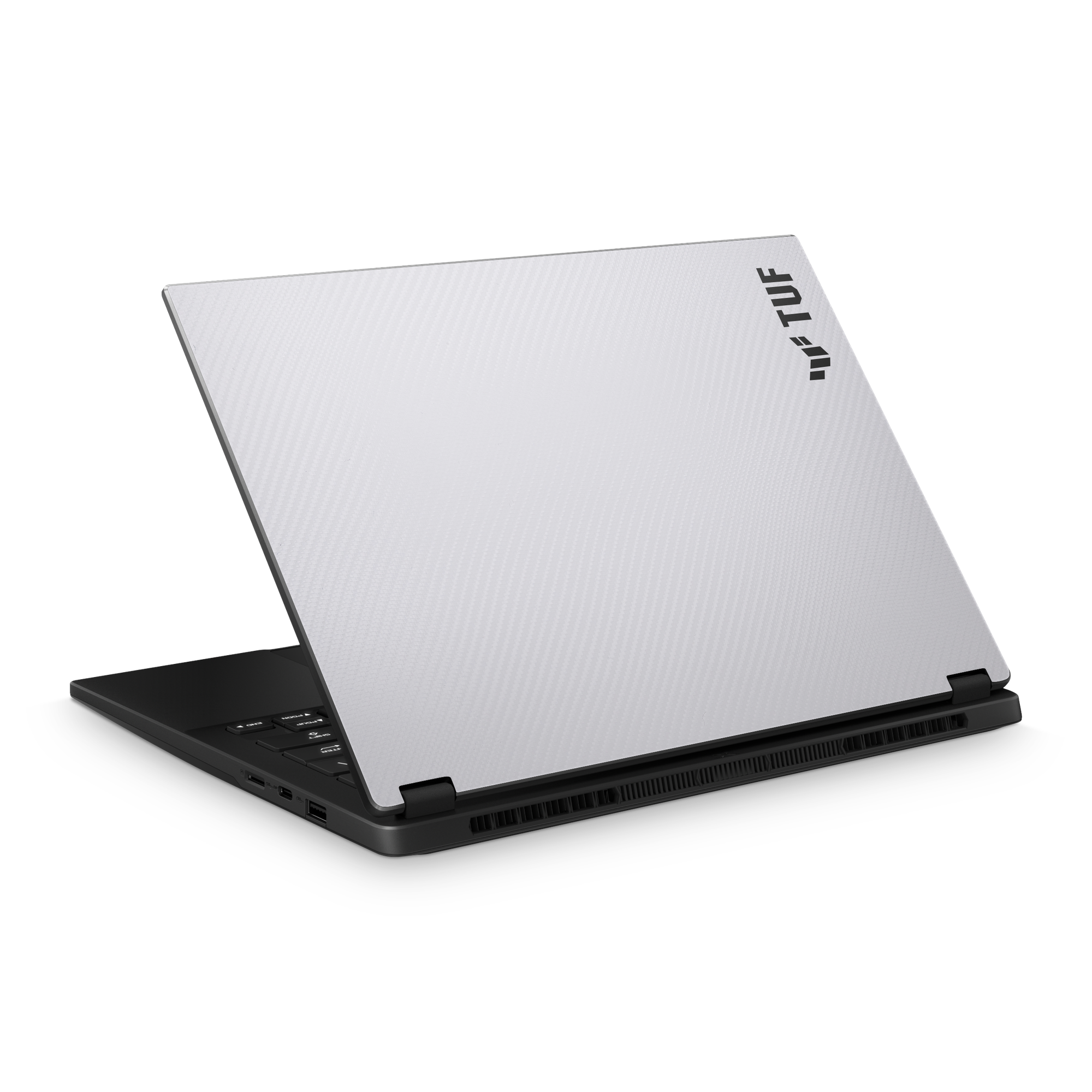 Asus TUF A14 2026 Essentials White Carbon Fiber Skin Wrap Cover
