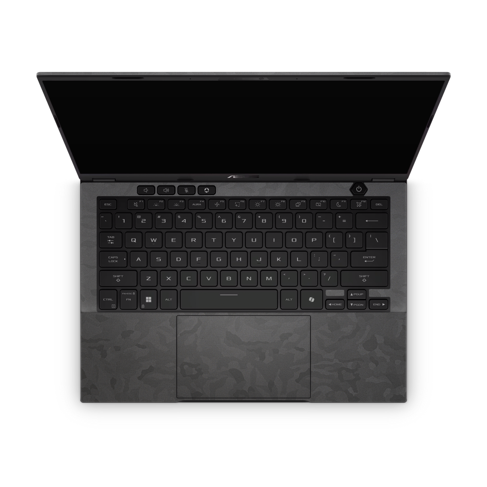 Asus TUF A14 2026 Professional Black Camo Skin Wrap Cover
