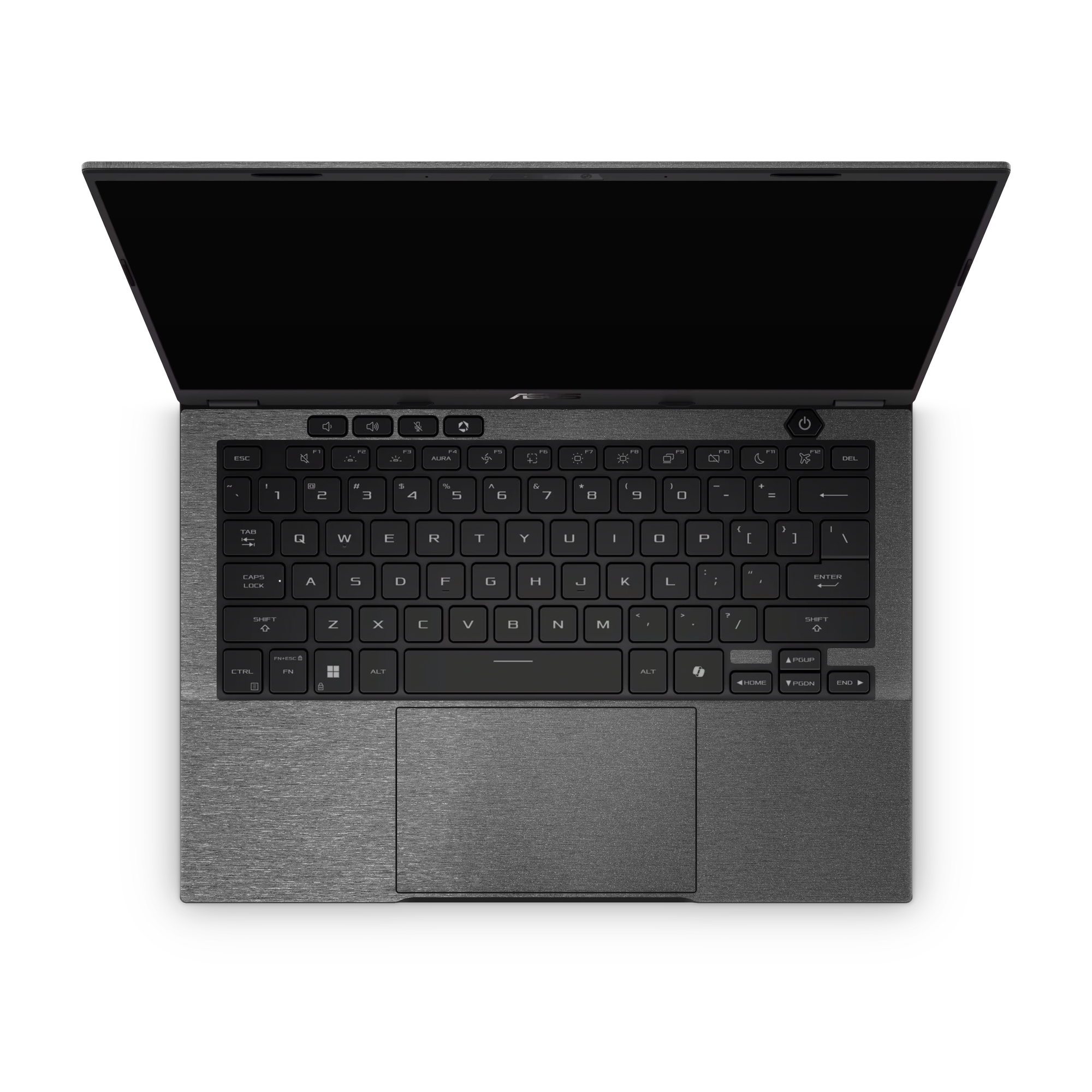 Asus TUF A14 2026 Professional Brushed Black Skin Wrap Cover