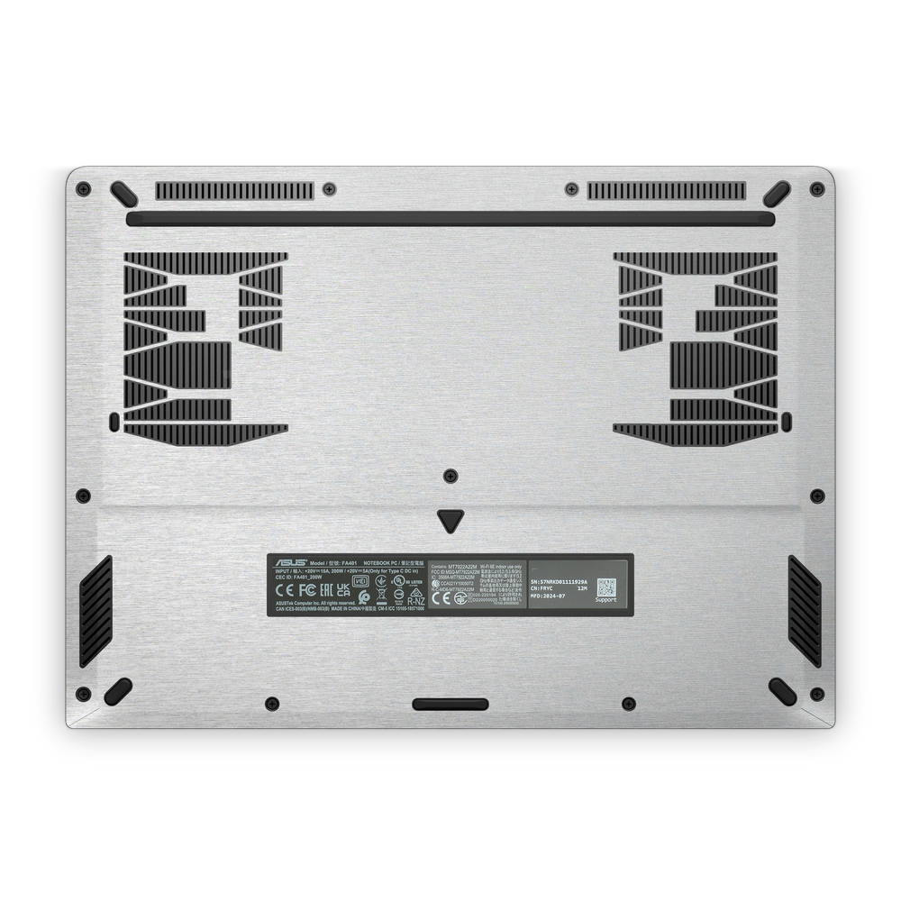 Asus TUF A14 2026 Ultimate Brushed Aluminum Skin Wrap Cover