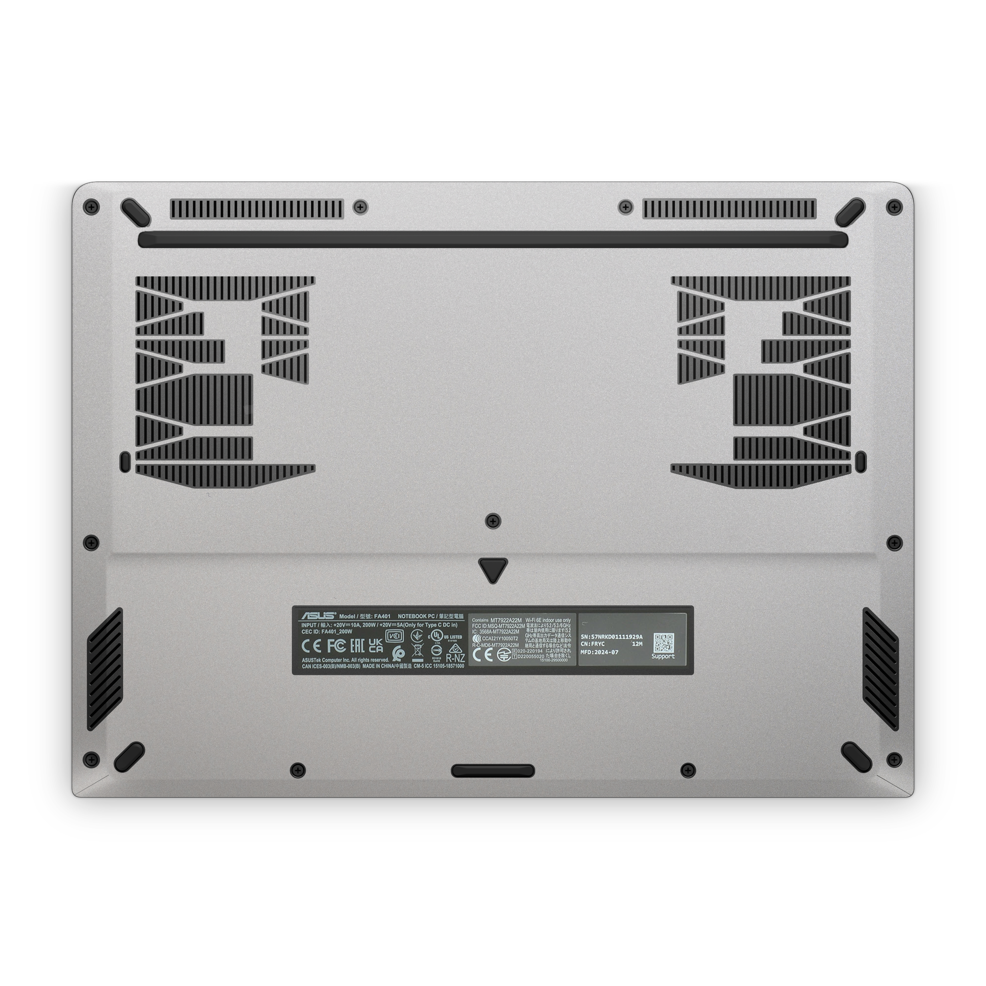 Asus TUF A14 2026 Ultimate Satin Aluminum Skin Wrap Cover