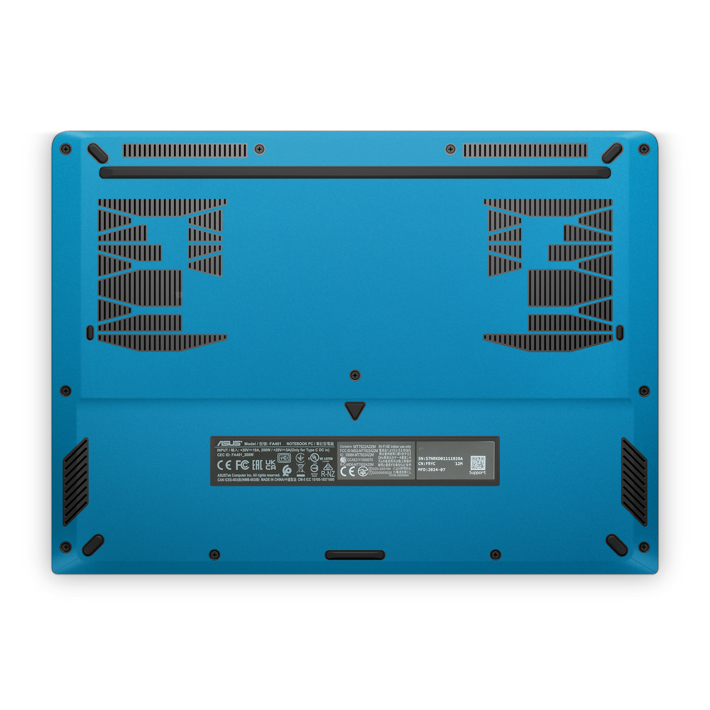 Asus TUF A14 2026 Ultimate Satin Ocean Shimmer Skin Wrap Cover