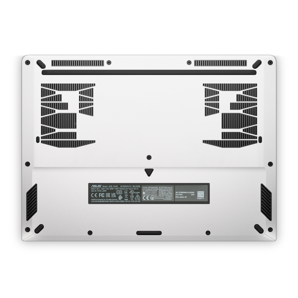 Asus TUF A14 2026 Ultimate Satin White Skin Wrap Cover