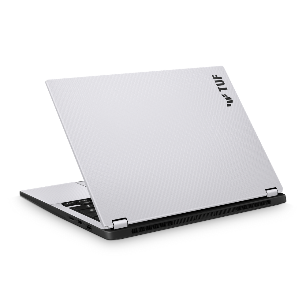 Asus TUF A14 2026 Professional White Carbon Fiber Skin Wrap Cover