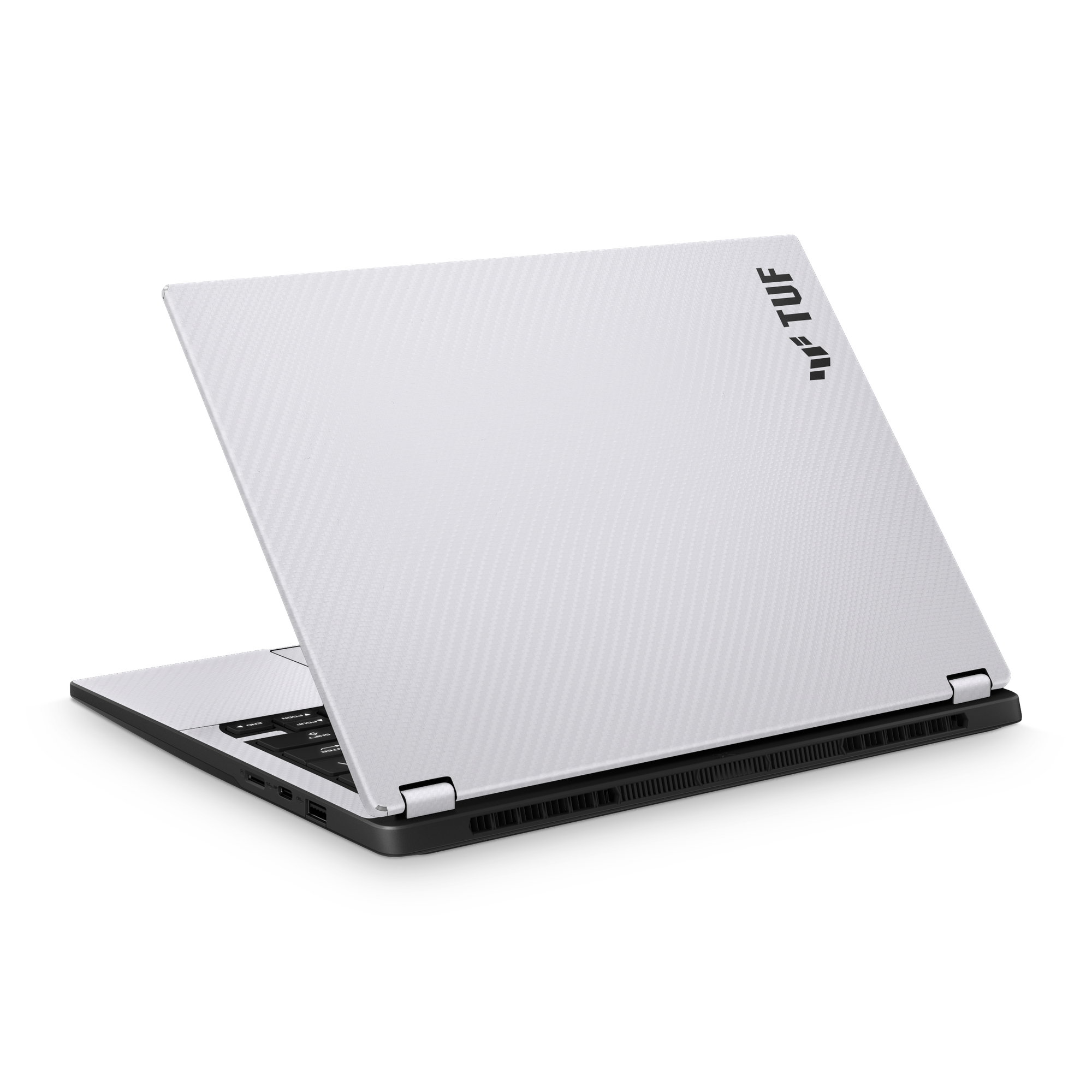 Asus TUF A14 2026 Professional White Carbon Fiber Skin Wrap Cover