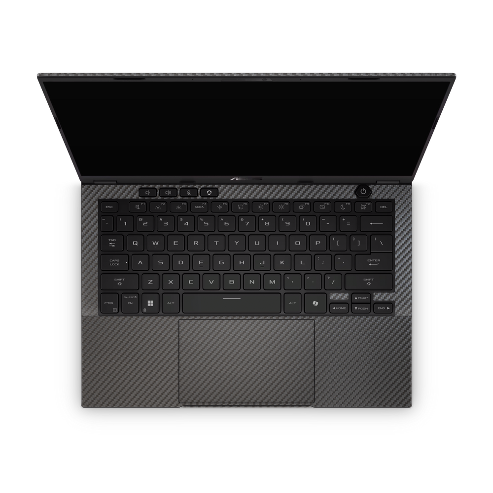 Asus TUF A14 2026 Ultimate Black Carbon Fiber Skin Wrap Cover