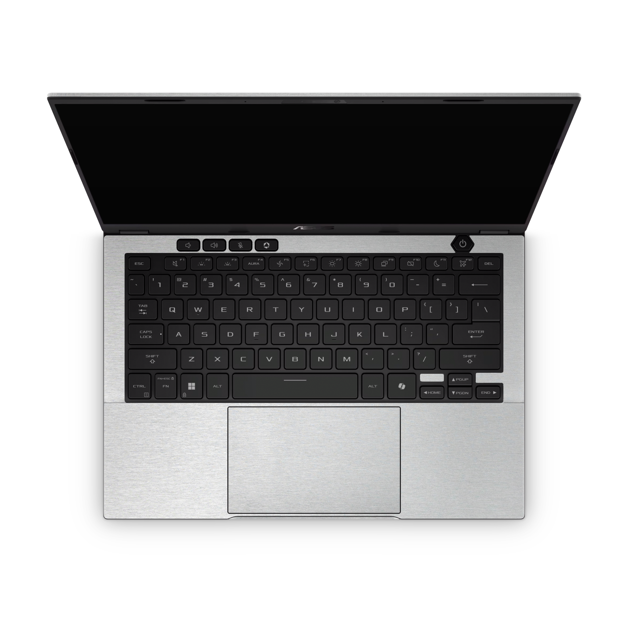 Asus TUF A14 2026 Ultimate Brushed Aluminum Skin Wrap Cover