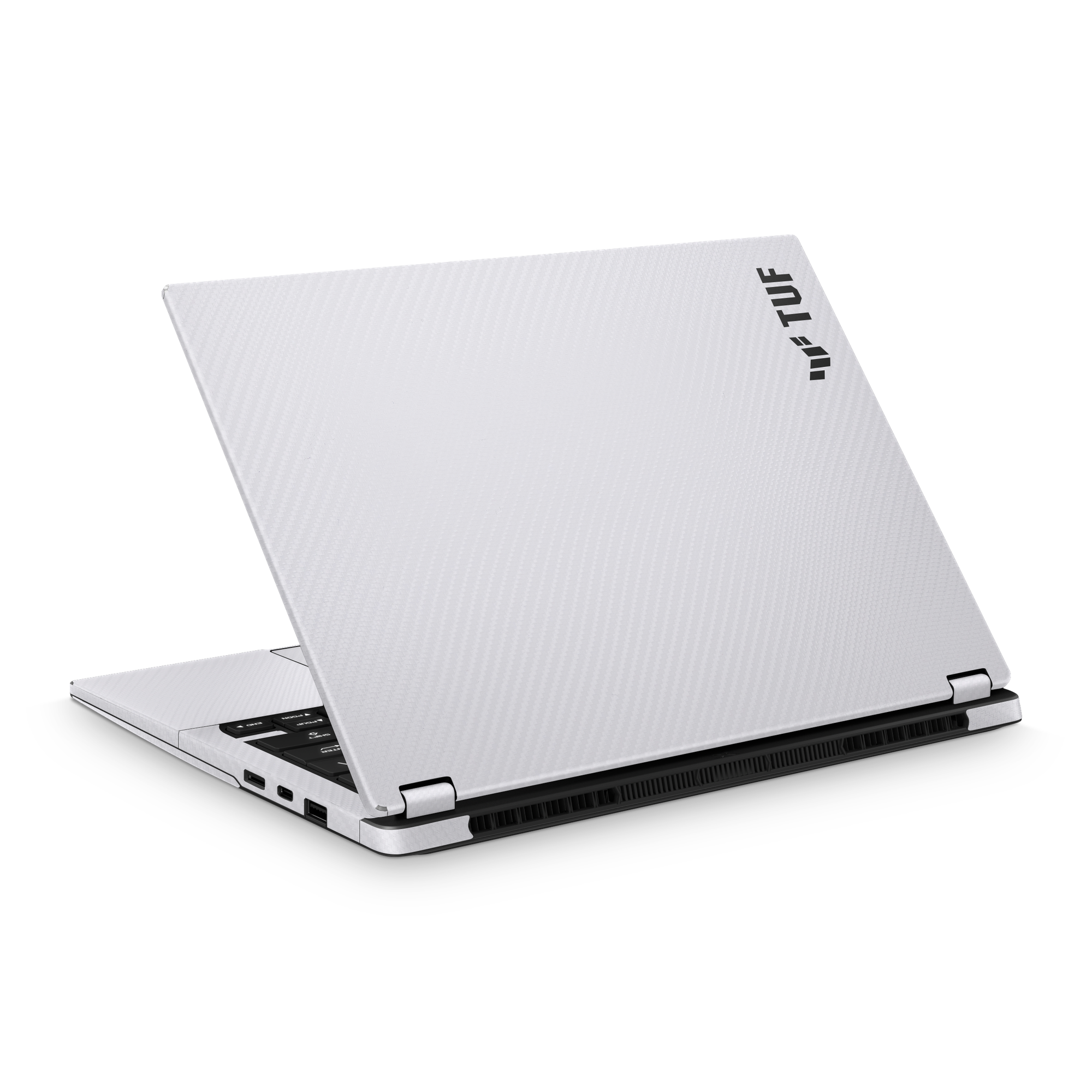 Asus TUF A14 2026 Ultimate White Carbon Fiber Skin Wrap Cover