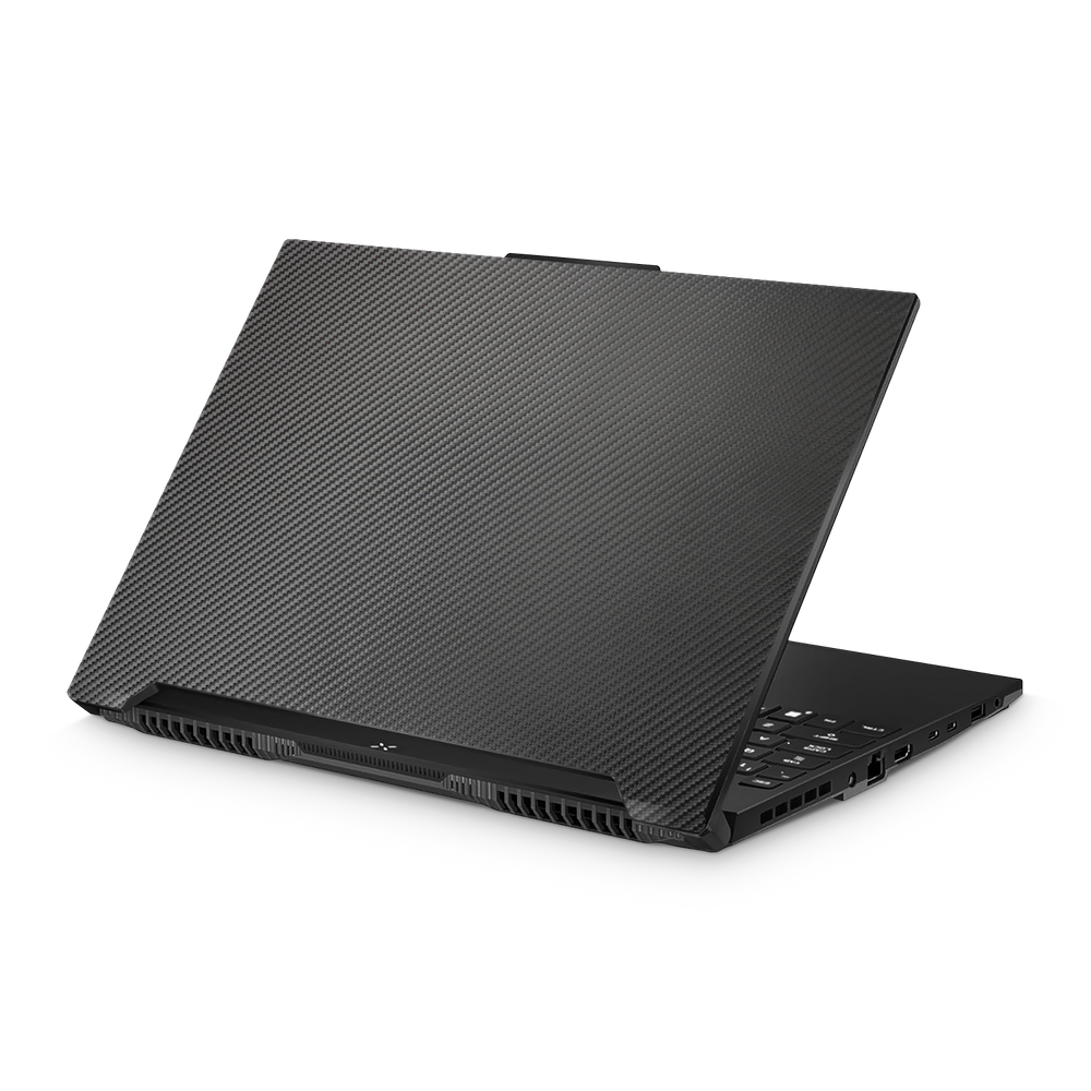 Asus Tuf A16 2023 Essentials Black Carbon Fiber Skin Wrap Cover