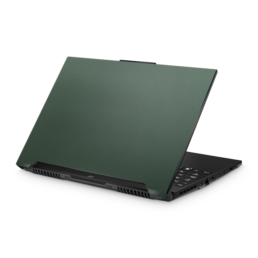 Asus TUF A16 2023 Essentials Matte Green Metallic Skin Wrap Cover