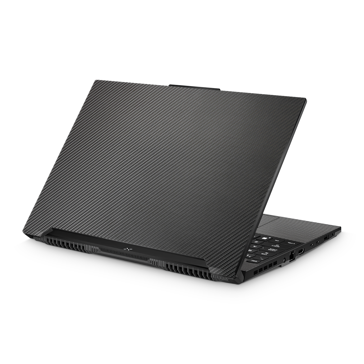 Asus Tuf A16 2023 Professional Black Carbon Fiber Skin Wrap Cover