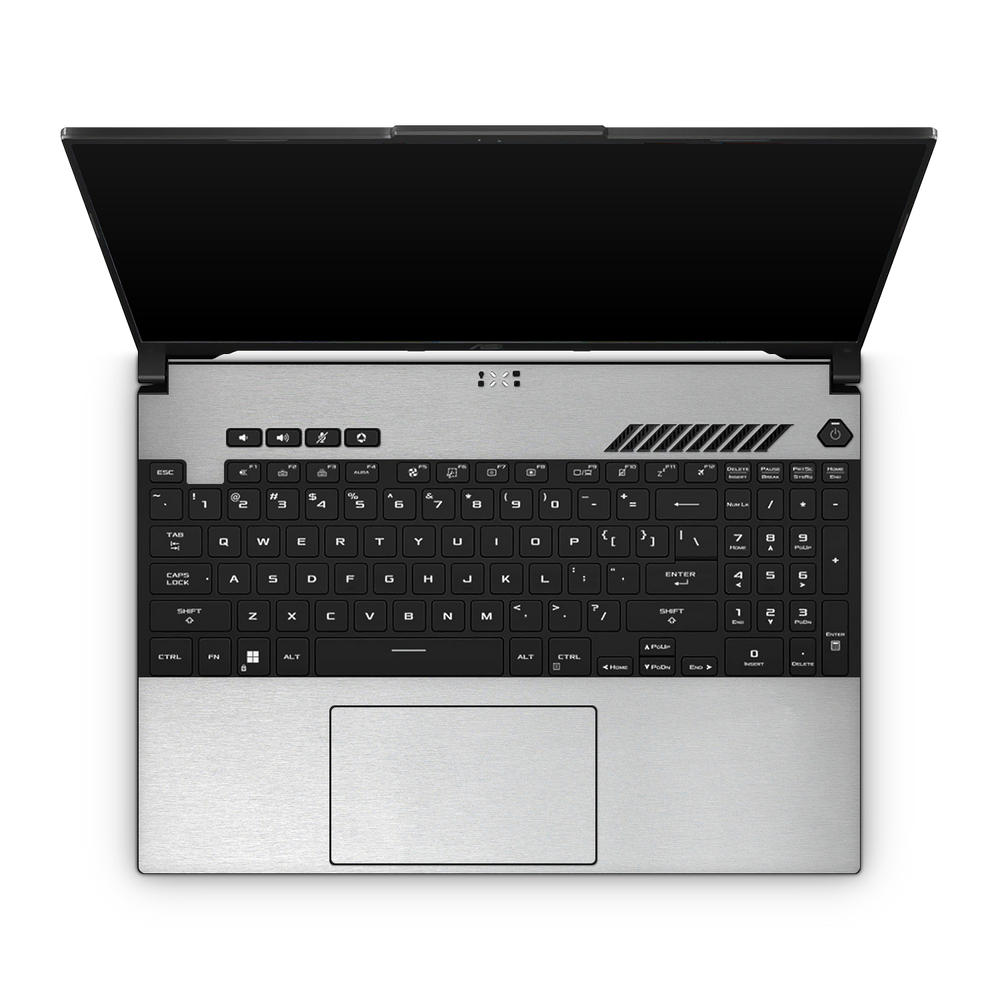Asus Tuf A16 2023 Professional Interior Brushed Aluminum Skin Wrap Cover