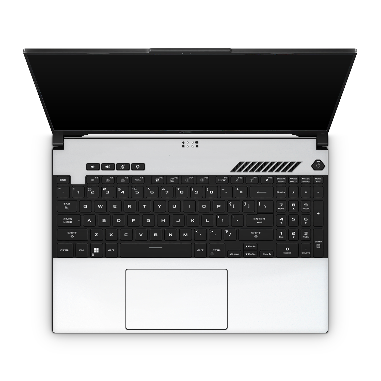 Asus Tuf A16 2023 Professional Interior Frosty Vanilla Skin Wrap Cover