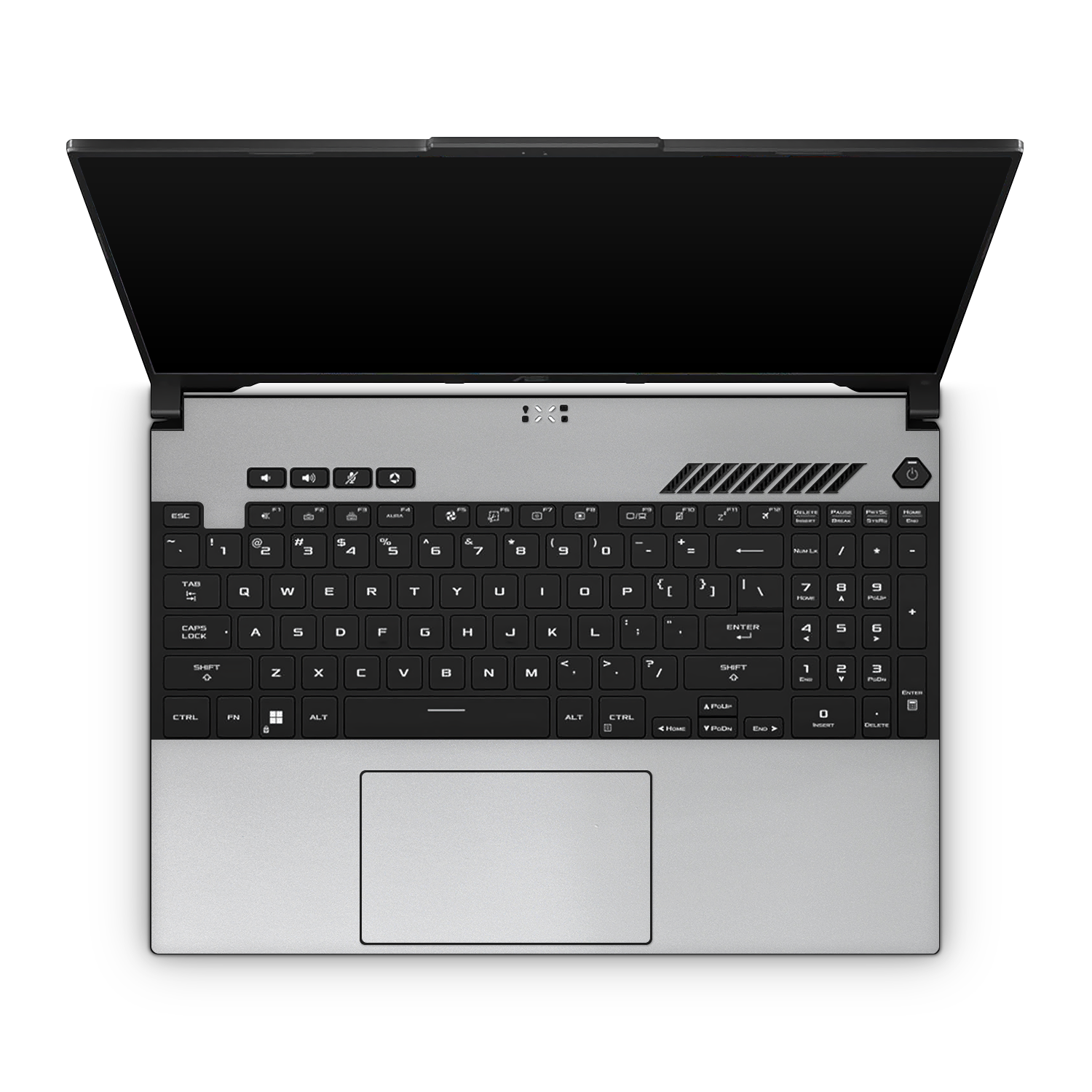Asus Tuf A16 2023 Professional Interior Satin Aluminum Skin Wrap Cover