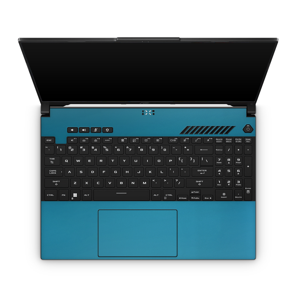Asus Tuf A16 2023 Professional Interior Satin Ocean Shimmer Skin Wrap Cover