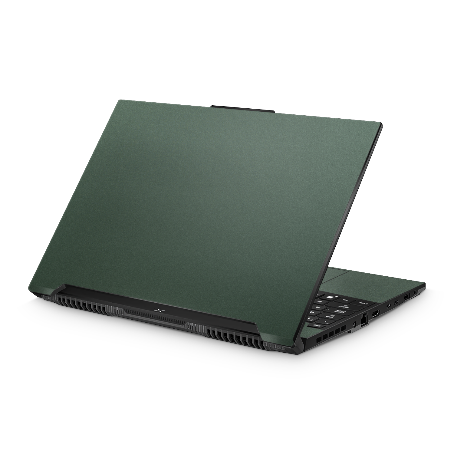 Asus TUF A16 2023 Professional Matte Green Metallic Skin Wrap Cover