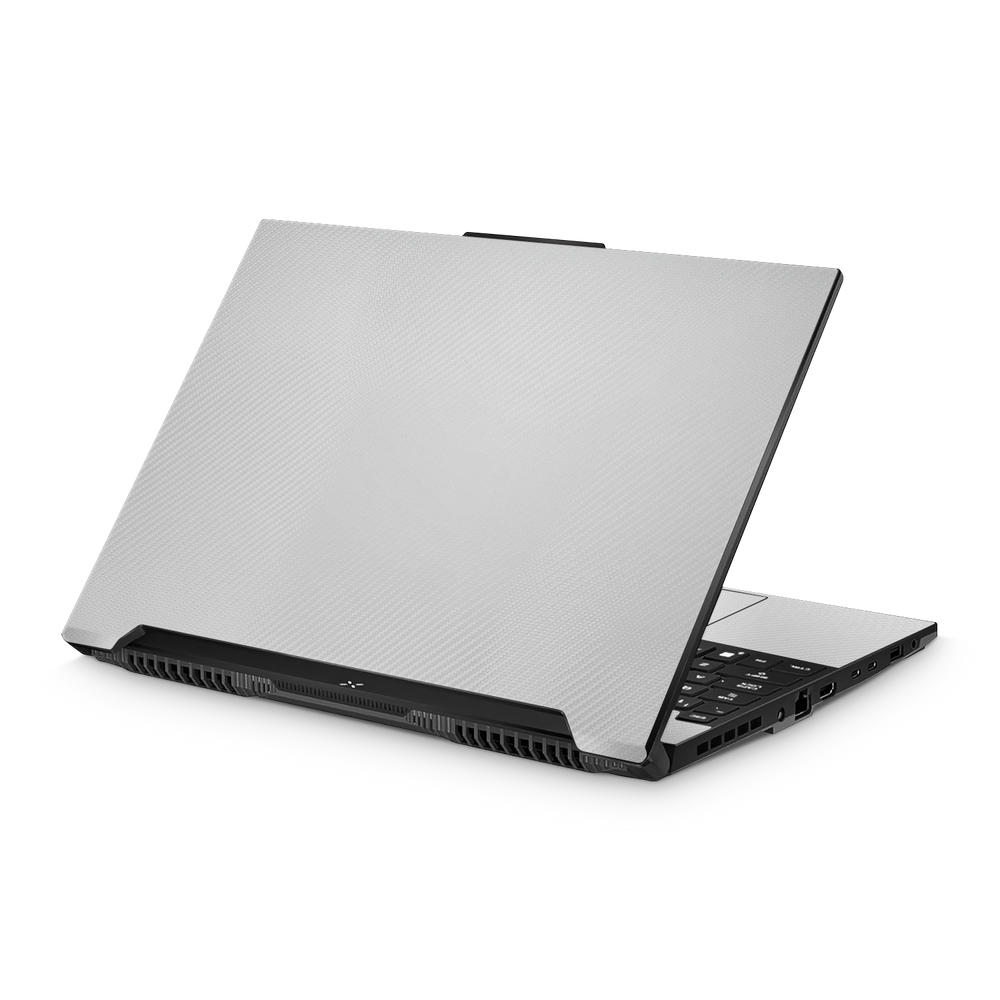 Asus Tuf A16 2023 Professional White Carbon Fiber Skin Wrap Cover