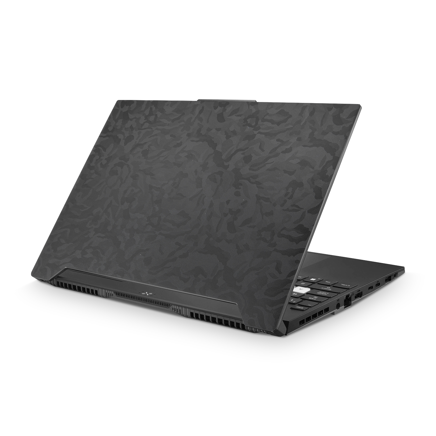 Asus Tuf Dash F15 2022 Essentials Black Camo Skin Wrap Cover