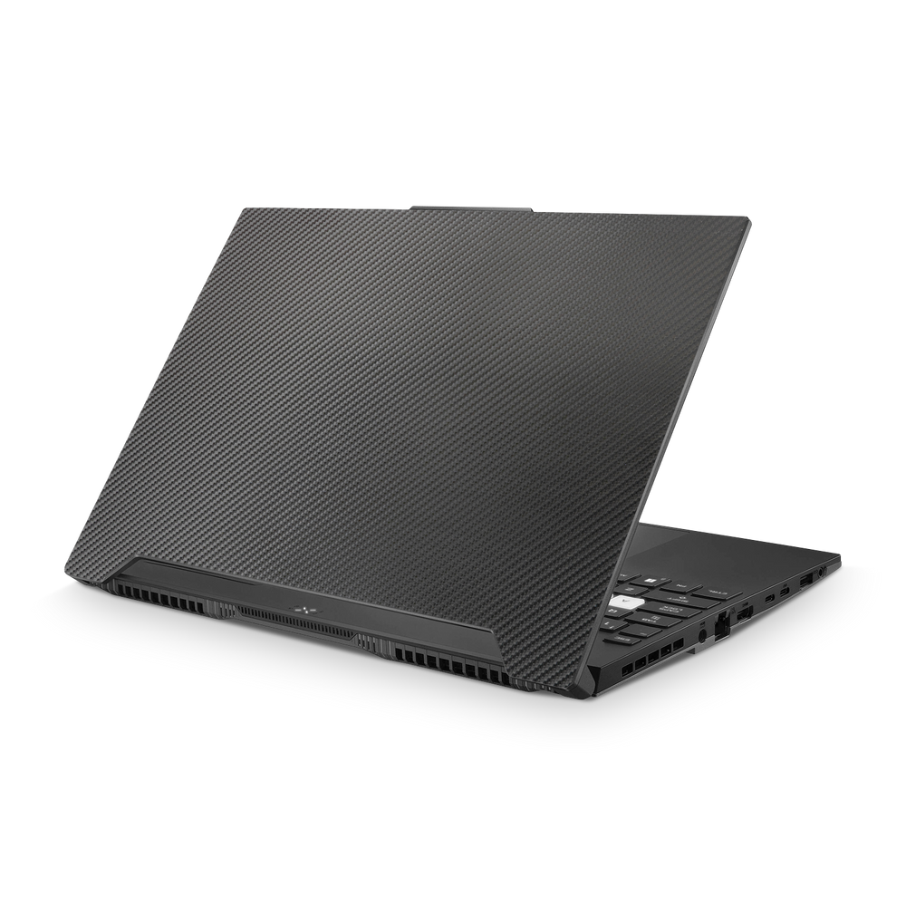 Asus Tuf Dash F15 2022 Essentials Black Carbon Fiber Skin Wrap Cover