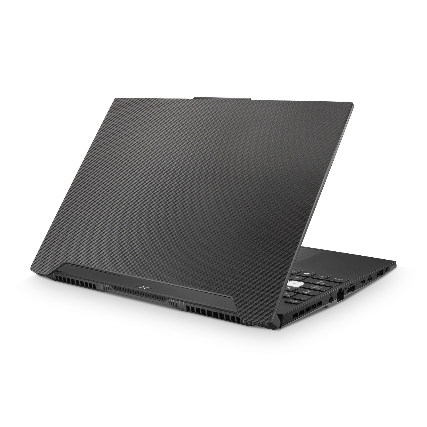Asus Tuf Dash F15 2022 Essentials Black Carbon Fiber Skin Wrap Cover