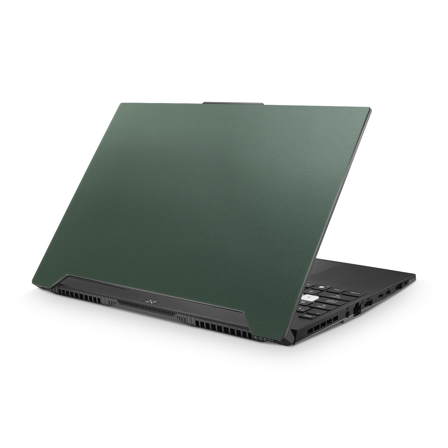 Asus TUF Dash F15 2022 Essentials Matte Green Metallic Skin Wrap Cover
