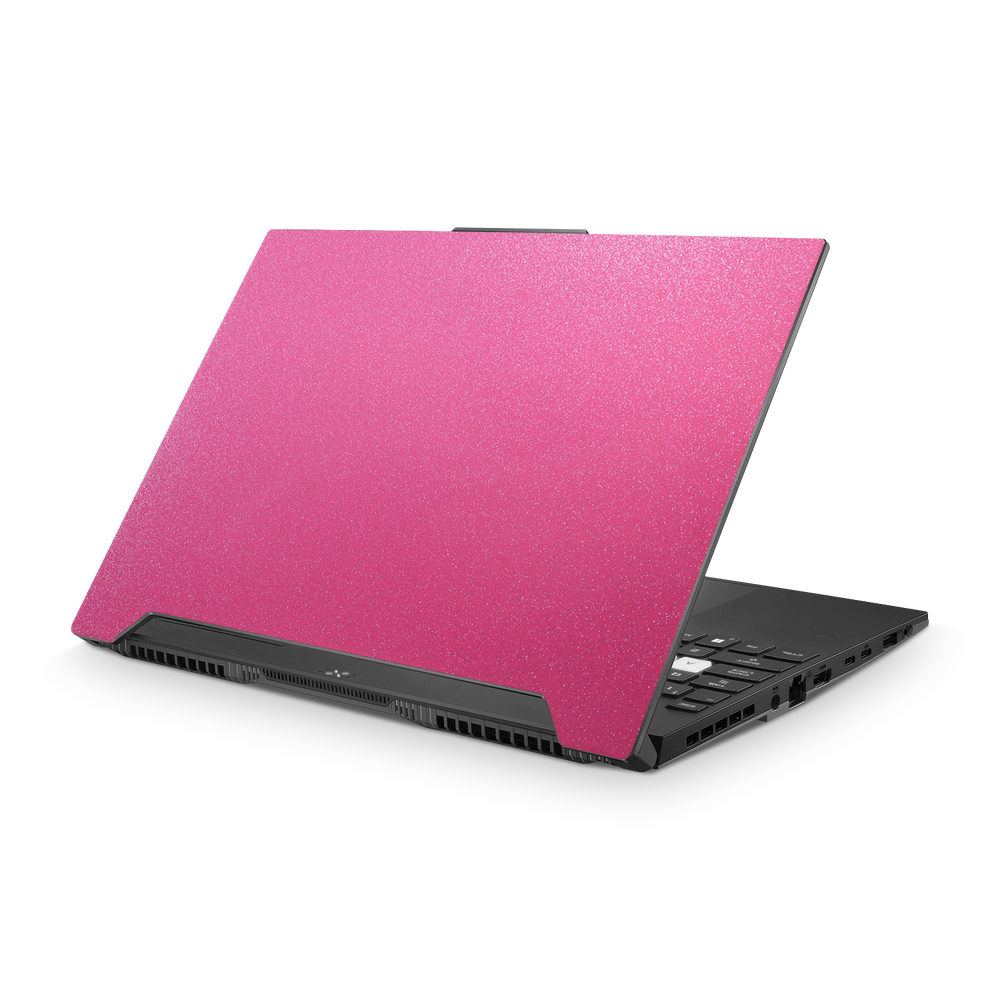 Asus Tuf Dash F15 2022 Essentials Pink Glitterbomb Skin Wrap Cover