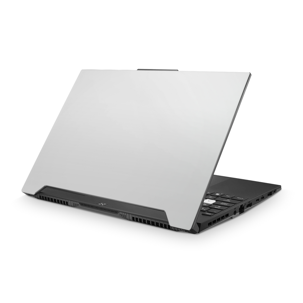 Asus Tuf Dash F15 2022 Essentials Satin White Skin Wrap Cover