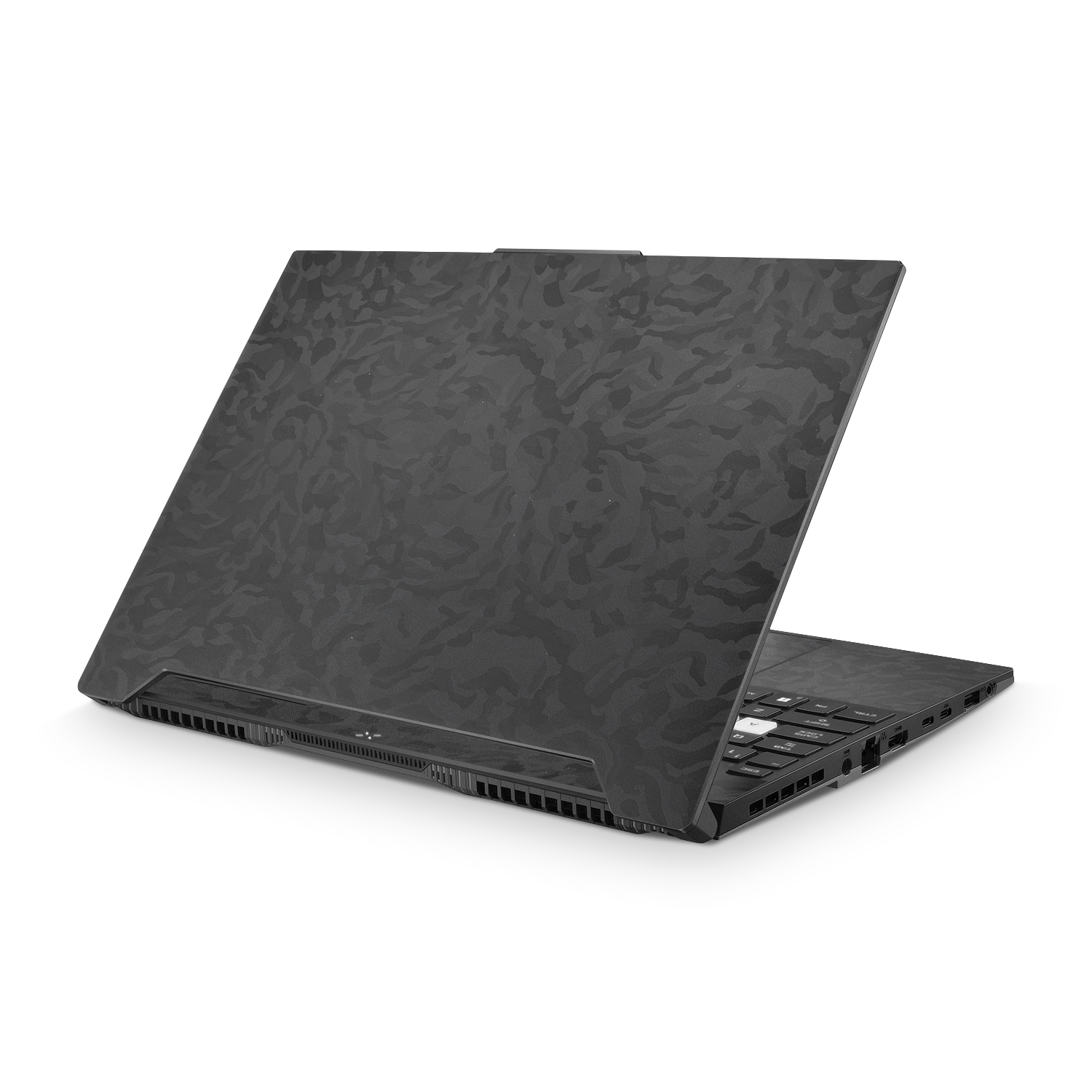 Asus Tuf Dash F15 2022 Professional Black Camo Skin Wrap Cover