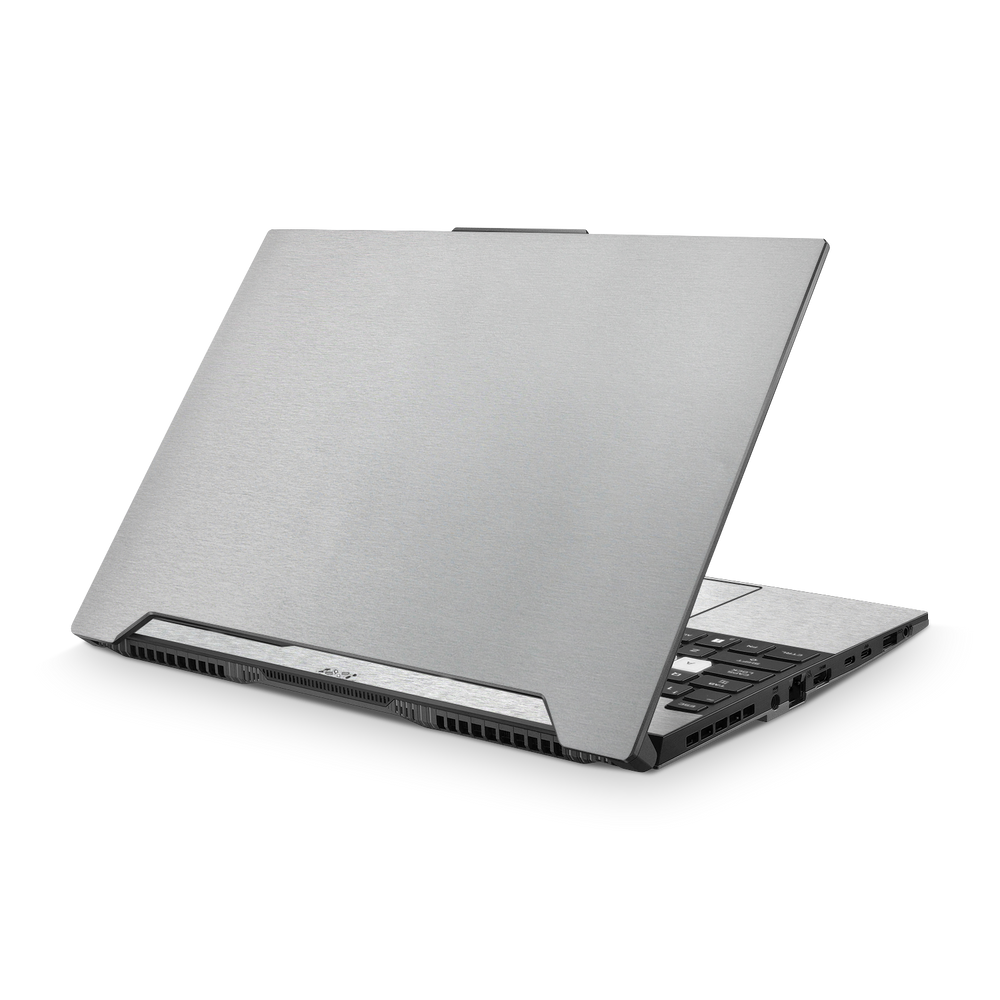 Asus Tuf Dash F15 2022 Professional Brushed Aluminum Skin Wrap Cover