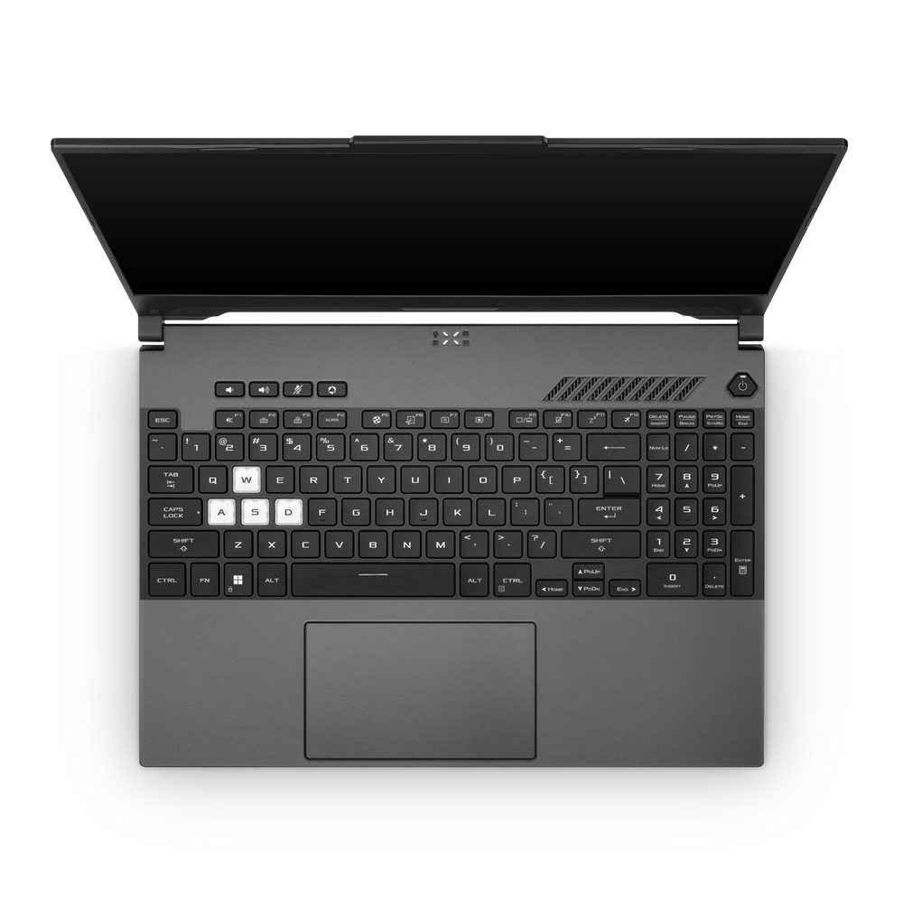 Asus Tuf Dash F15 2022 Professional Interior Charcoal Grey Skin Wrap Cover