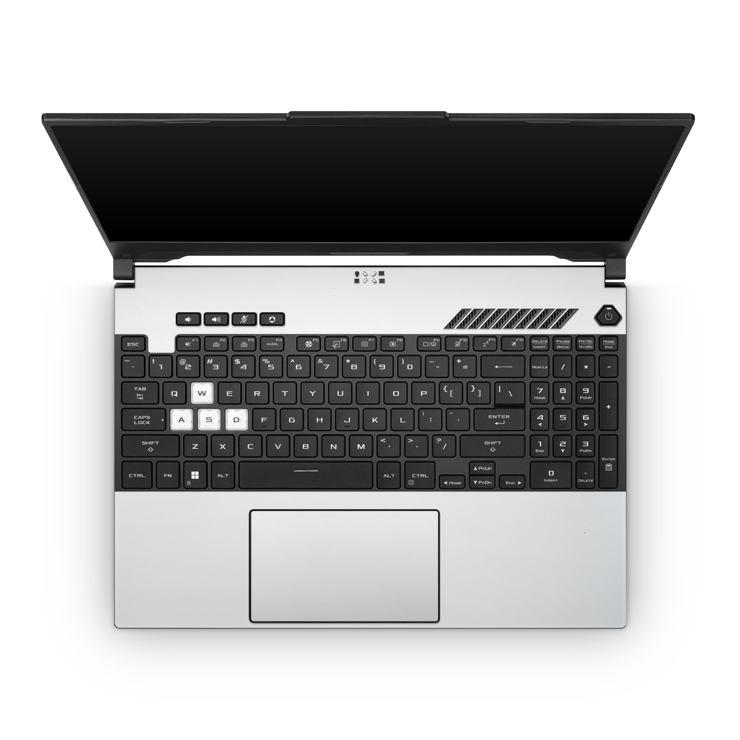 Asus Tuf Dash F15 2022 Professional Interior Frosty Vanilla Skin Wrap Cover