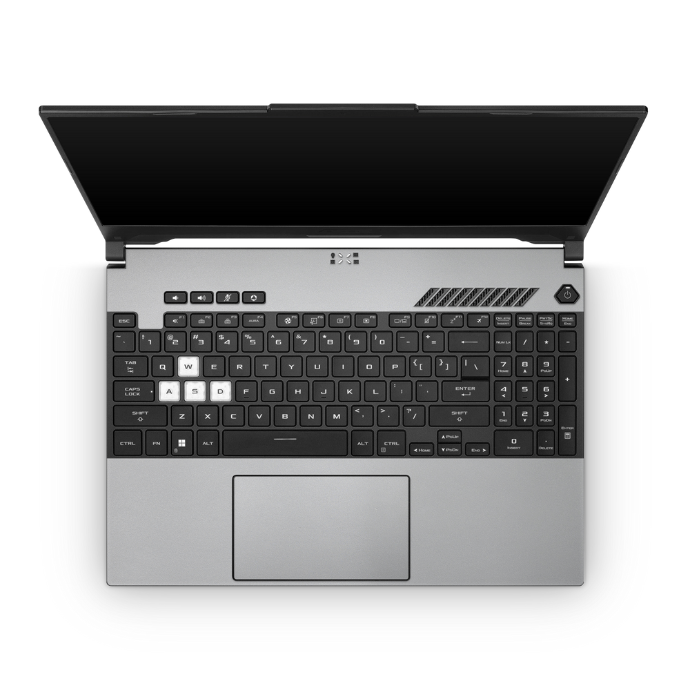 Asus Tuf Dash F15 2022 Professional Interior Satin Aluminum Skin Wrap Cover