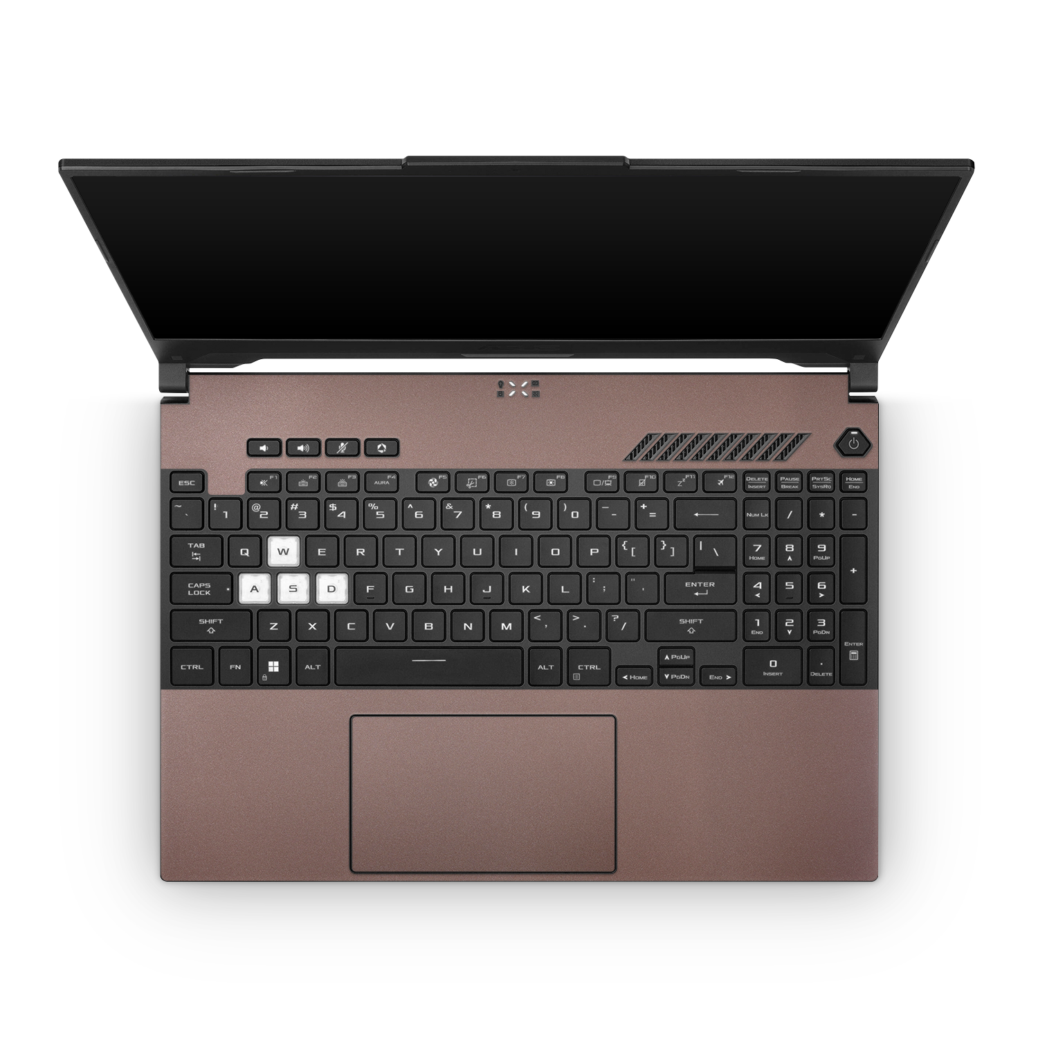 Asus Tuf Dash F15 2022 Professional Interior Satin Frozen Berry Skin Wrap Cover