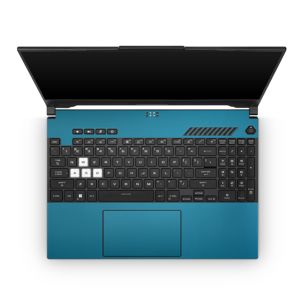 Asus Tuf Dash F15 2022 Professional Interior Satin Ocean Shimmer Skin Wrap Cover
