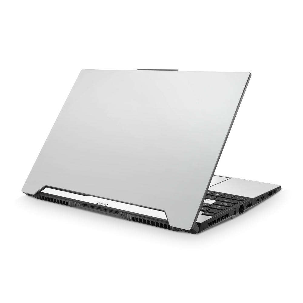 Asus Tuf Dash F15 2022 Professional Satin White Skin Wrap Cover