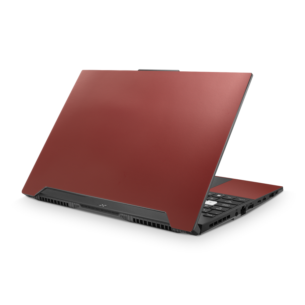 Asus TUF Dash F15 2022 Professional Vampire Red Skin Wrap Cover