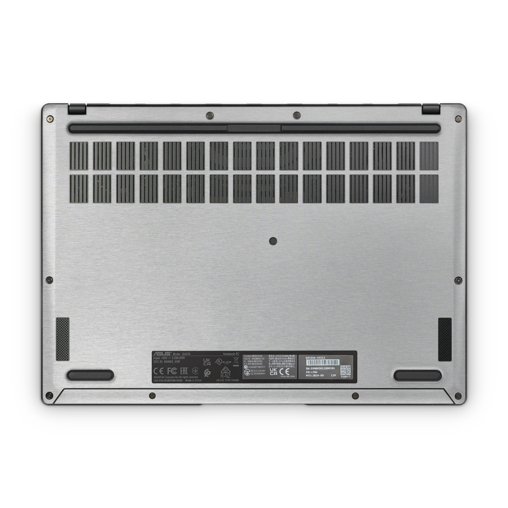 Asus Vivobook S14 2025 Professional Bottom Brushed Aluminum Skin Wrap Cover